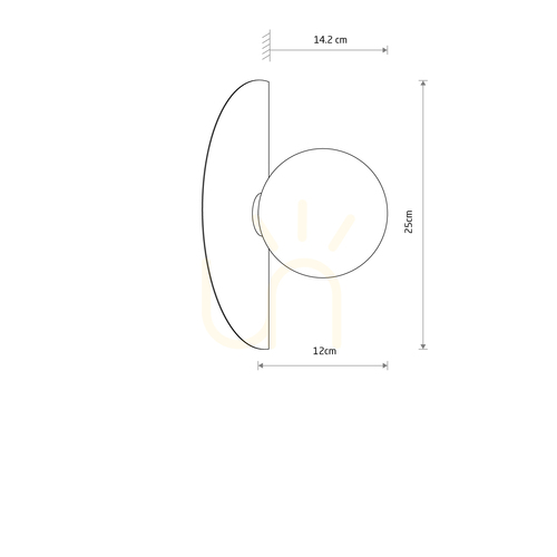 Sprawdź Burgundowy kinkiet Nowodvorski SATURN S 12602 G9 LED 4 W IP20
