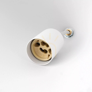 Lampa wisząca Nowodvorski ZENITH L 8006, biała z mosiądzem, 50 cm, GU10 small 9