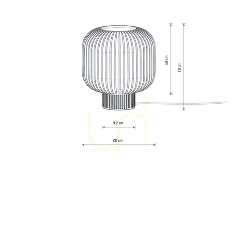 Sprawdź Lampa Stołowa AURORA 11972 Nowodvorski