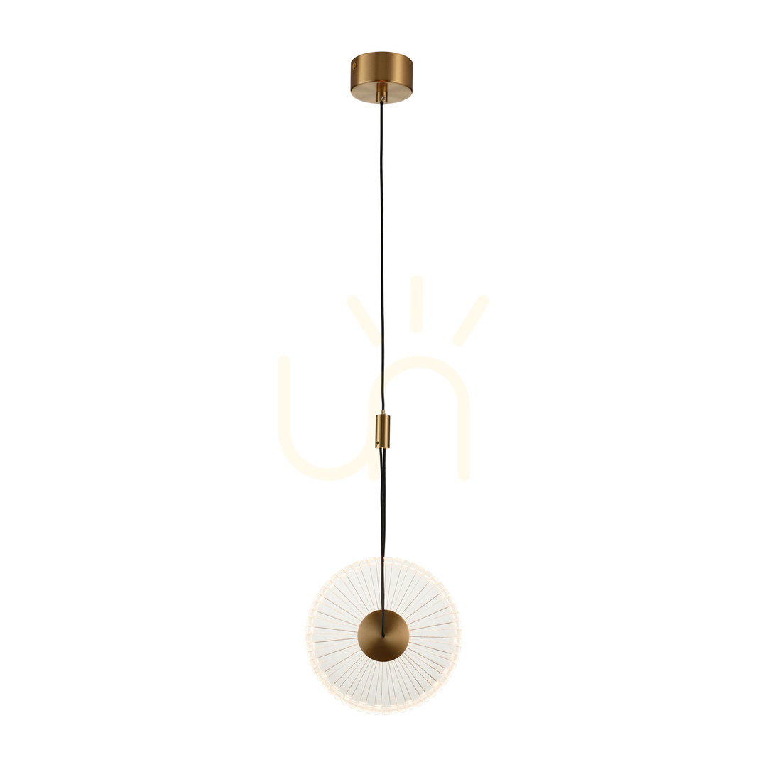 Wyświetl Lampa wisząca PIATTO - nowoczesna biała lampa 50 cm Lampa wisząca PIATTO - nowoczesna biała lampa 50 cm