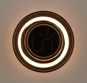 Lampa ścienna DISCO LED czarna 23 cm small 5
