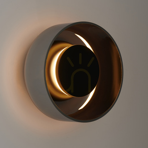 Lampa ścienna DISCO LED czarna 23 cm small 6