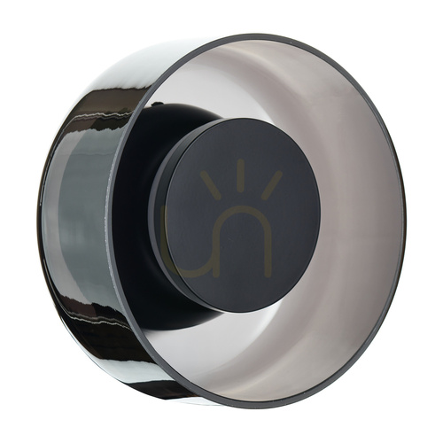 Sprawdź Lampa ścienna DISCO LED czarna 23 cm