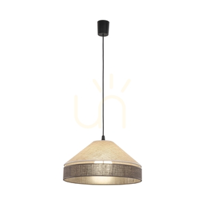 Eliss Black Juta Lampa Wiszaca 1 Xe27 small 5
