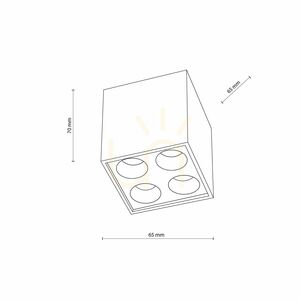Arco White Cct 8 W small 5