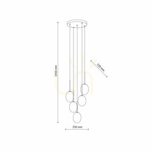 Pearl Mix Lampa Wiszaca 5 Xg9 small 8