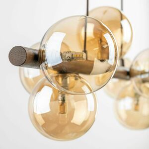 Estera Wood Orzech Bursztyn Lampa Wisząca 7 Xg9 small 2