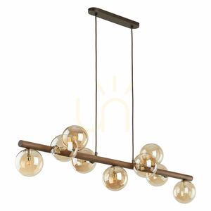 Estera Wood Orzech Bursztyn Lampa Wiszaca 9 Xg9 small 4