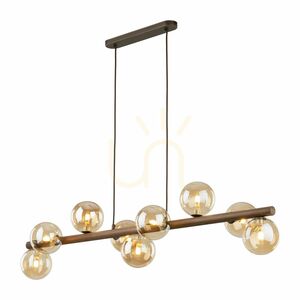 Estera Wood Orzech Bursztyn Lampa Wiszaca 9 Xg9 small 5