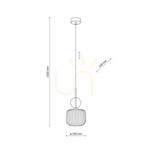 Sophia Cognac Lampa Wiszaca 1 Xe14 small 8