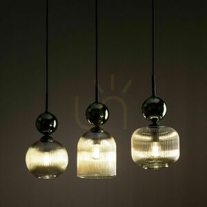 Sophia Green Cognac Lampa Wisząca 3 Xe14 small 1