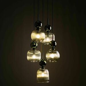 Sophia Green Cognac Lampa Wisząca 5 Xe14 small 2