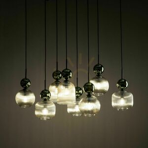 Sophia Green Cognac Lampa Wisząca 8 Xe14 small 2