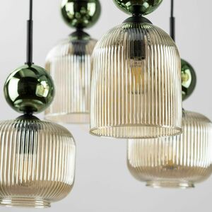 Sophia Green Cognac Lampa Wisząca 8 Xe14 small 3