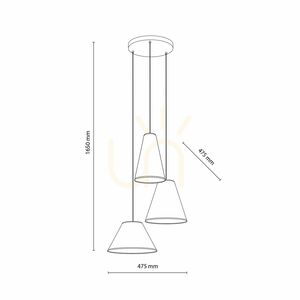 Conea Sabia Lampa Wiszaca 3 Xe27 small 7