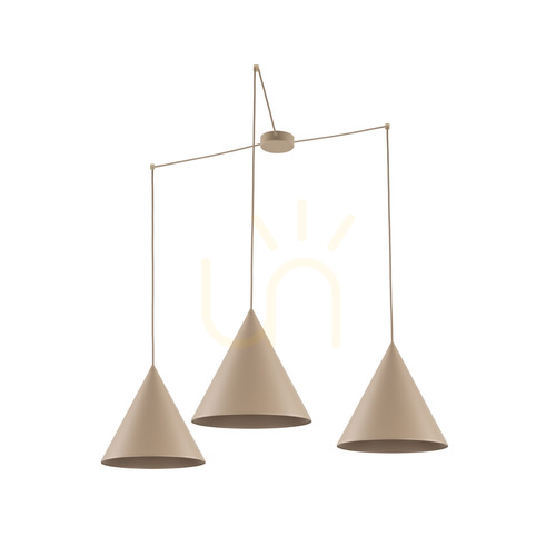 Sprawdź Cono Sabia Lampa Wisząca 3 Xe27  L