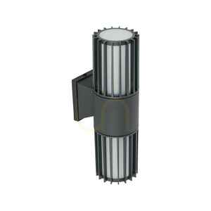 Ribo Gray Kinkiet Ip54 2 Xe27 small 3