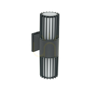 Ribo Gray Kinkiet Ip54 2 Xe27 small 0
