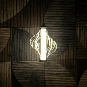 Elva Brass Lampa Wisząca Led 8 W small 2