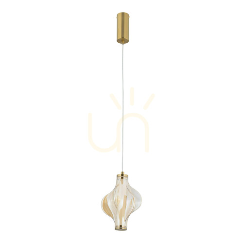Sprawdź Elva Brass Lampa Wisząca Led 8 W