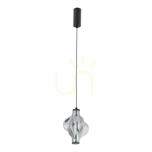 Sprawdź Elva Black Lampa Wisząca Led 8 W