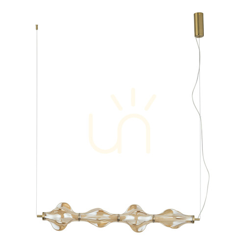 Sprawdź Elva Brass Lampa Wisząca Led 30 W