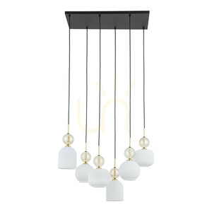 Sophia Cognac White Lampa Wisząca 6 Xe14 small 10