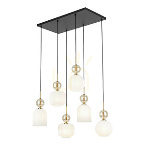 Sophia Cognac White Lampa Wisząca 6 Xe14 small 9