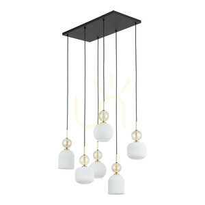 Sophia Cognac White Lampa Wisząca 6 Xe14 small 0