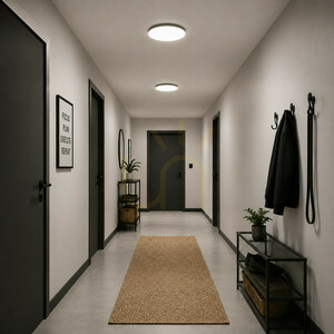 Oyster Plafon Sufitowy Led 24 W small 2