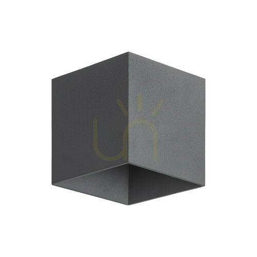 Sprawdź Cube Gray Kinkiet Led Ip 54