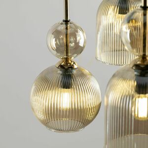 Sophia Cognac Lampa Wisząca 6 Xe14 small 5
