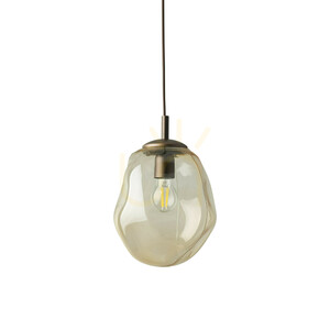 Lava M Brown Lampa Wisząca 1 Xe27 small 6