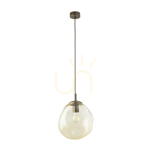 Sprawdź Lava M Brown Lampa Wisząca 1 Xe27