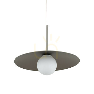Slate New Brown Glass Lampa Wisząca1 Xe27 small 5