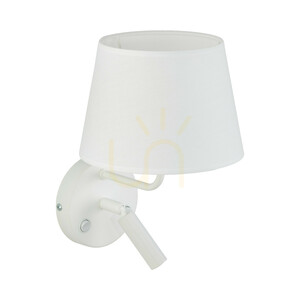 Maja White Kinkiet 1 Xe27 / 1 Xg9 small 3