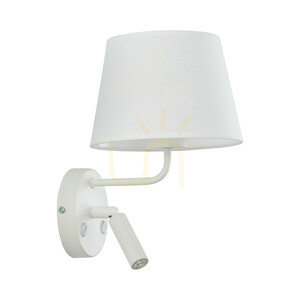Maja White Kinkiet 1 Xe27 / 1 Xg9 small 4