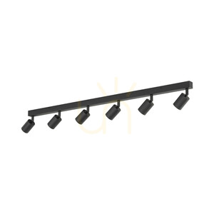 Nex Black Lampa Sufitowa 6 Xgu10 small 3