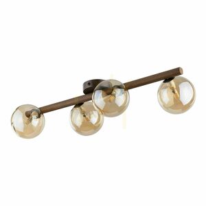 Estera Wood Orzech Bursztyn Lampa Sufitowa 4 Xg9 small 0