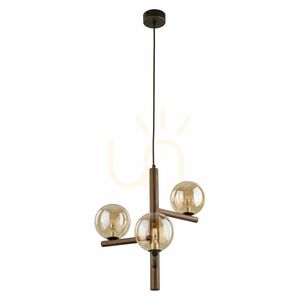 Estera Wood Orzech Bursztyn Lampa Wiszaca 3 Xg9 small 6