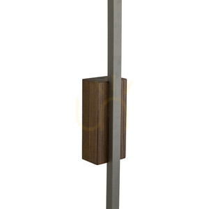 Flash New Brown Wood Kinkiet M 1 Led small 2