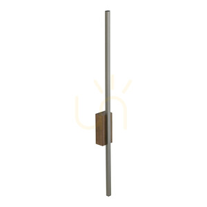 Flash New Brown Wood Kinkiet M 1 Led small 3