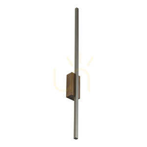 Flash New Brown Wood Kinkiet M 1 Led small 6