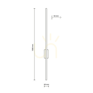 Flash New Brown Wood Kinkiet L 1 Led small 7