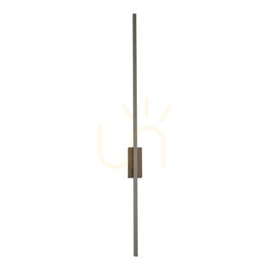 Flash New Brown Wood Kinkiet L 1 Led small 8