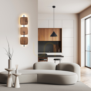 Selva L Orzech Led Kinkiet small 4