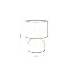 Tami New Brown Lampka Nocna 1 Xe27 small 9