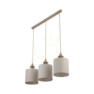 Amura Sabia Lampa Wisząca 3 Xe27 small 8
