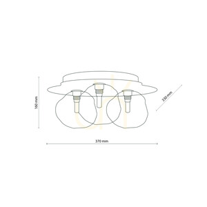 Lava Sabia Lampa Sufitowa 3 Xg9 small 7