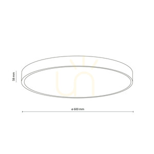 Velis White Plafon Led 60 W Ip54 small 9